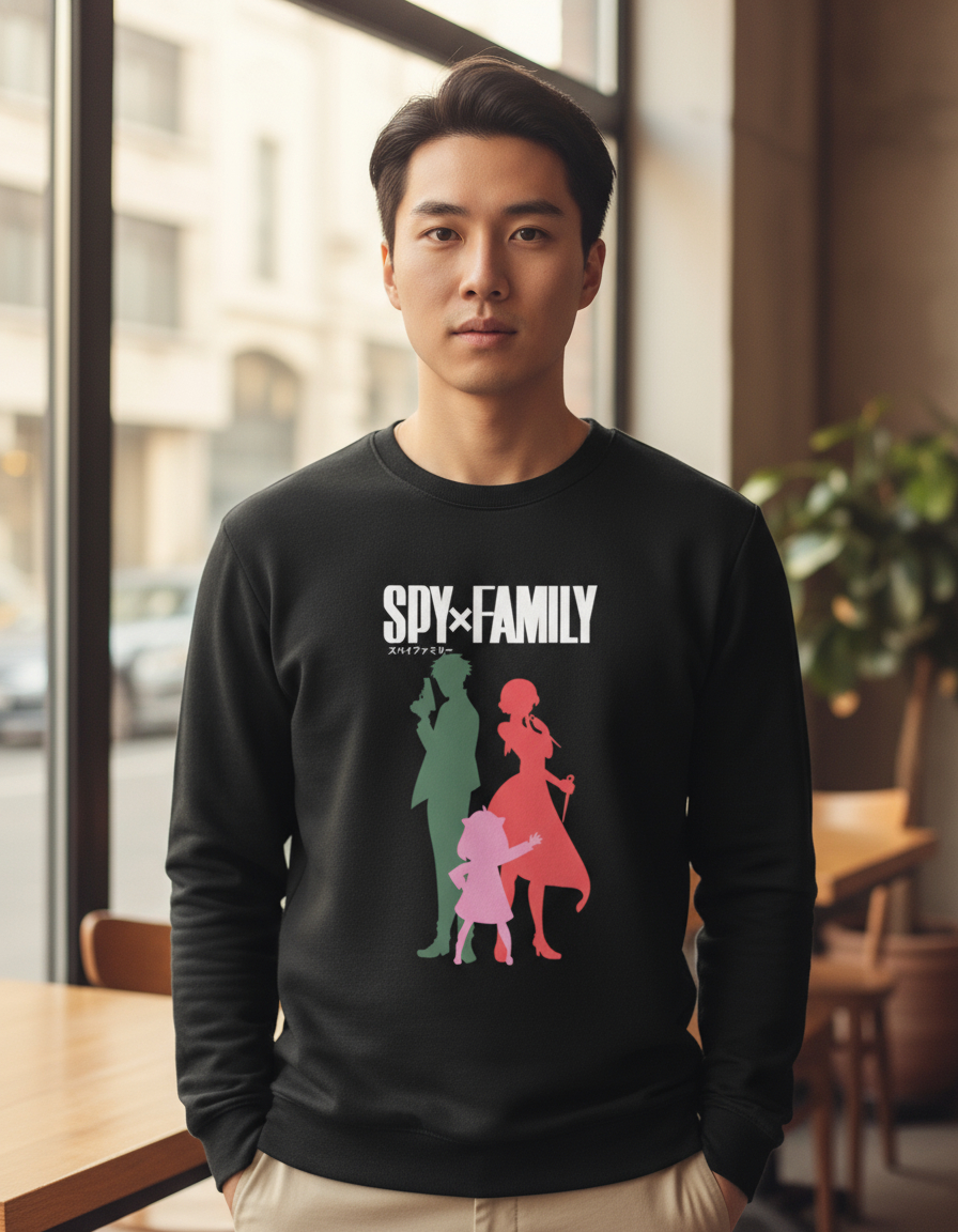 Buzo Spy X Family Silueta Memoestampados