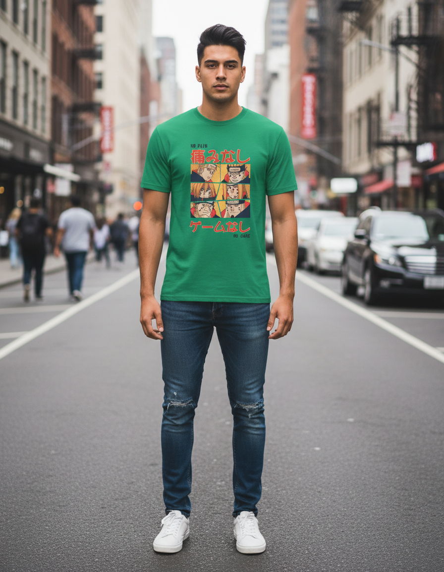 Remera: Naruto No Pain No Game Memoestampados - Imagen 16