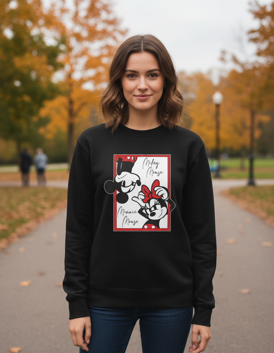 Buzo Mikey And Minnie Mouse 01 Memoestampados