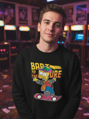 Buzo Bart To The Future 2 Memoestampados