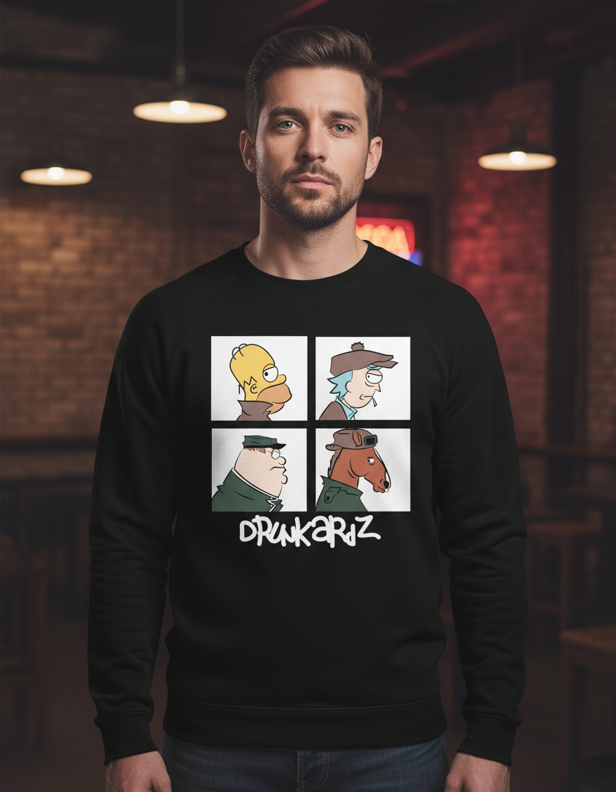 Buzo Drunkardz Memoestampados