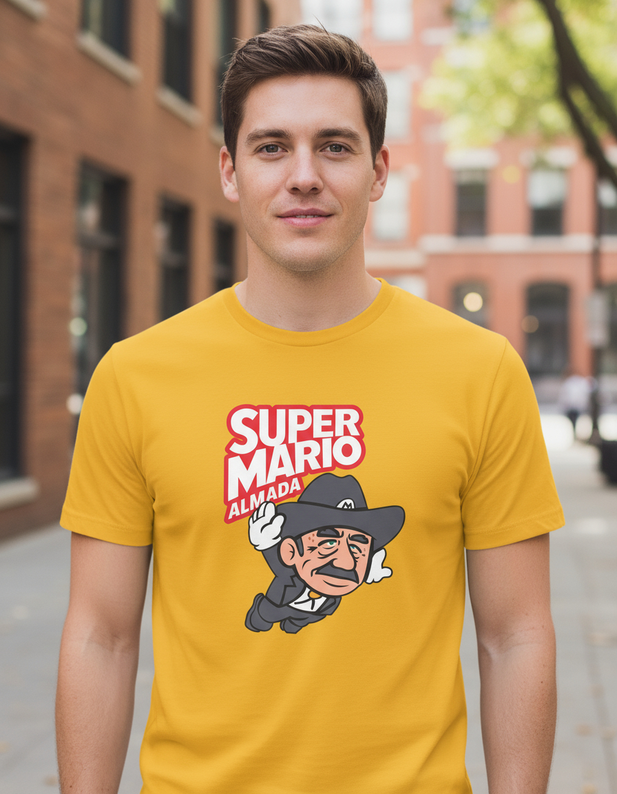 Remera: Super Mario Almada Memoestampados - Imagen 7