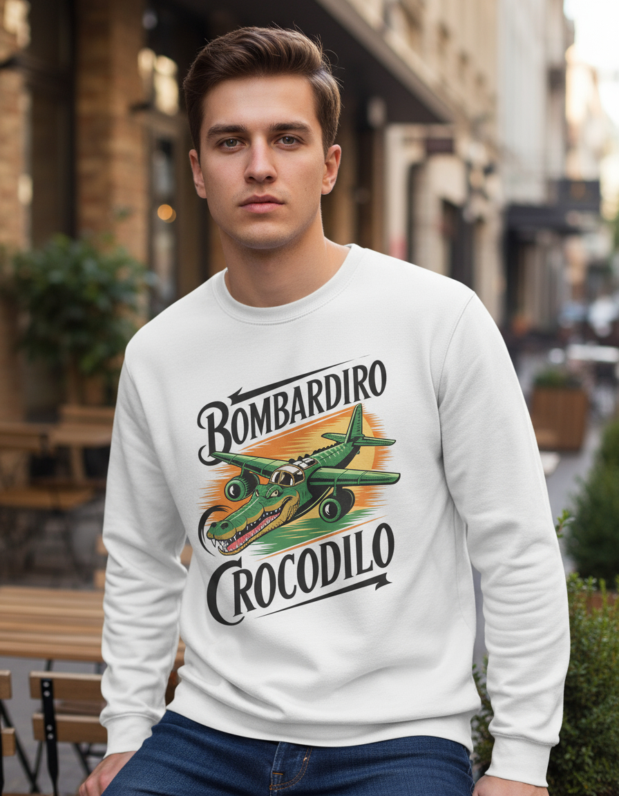Buzo Bombardiro Crocodilo Memoestampados