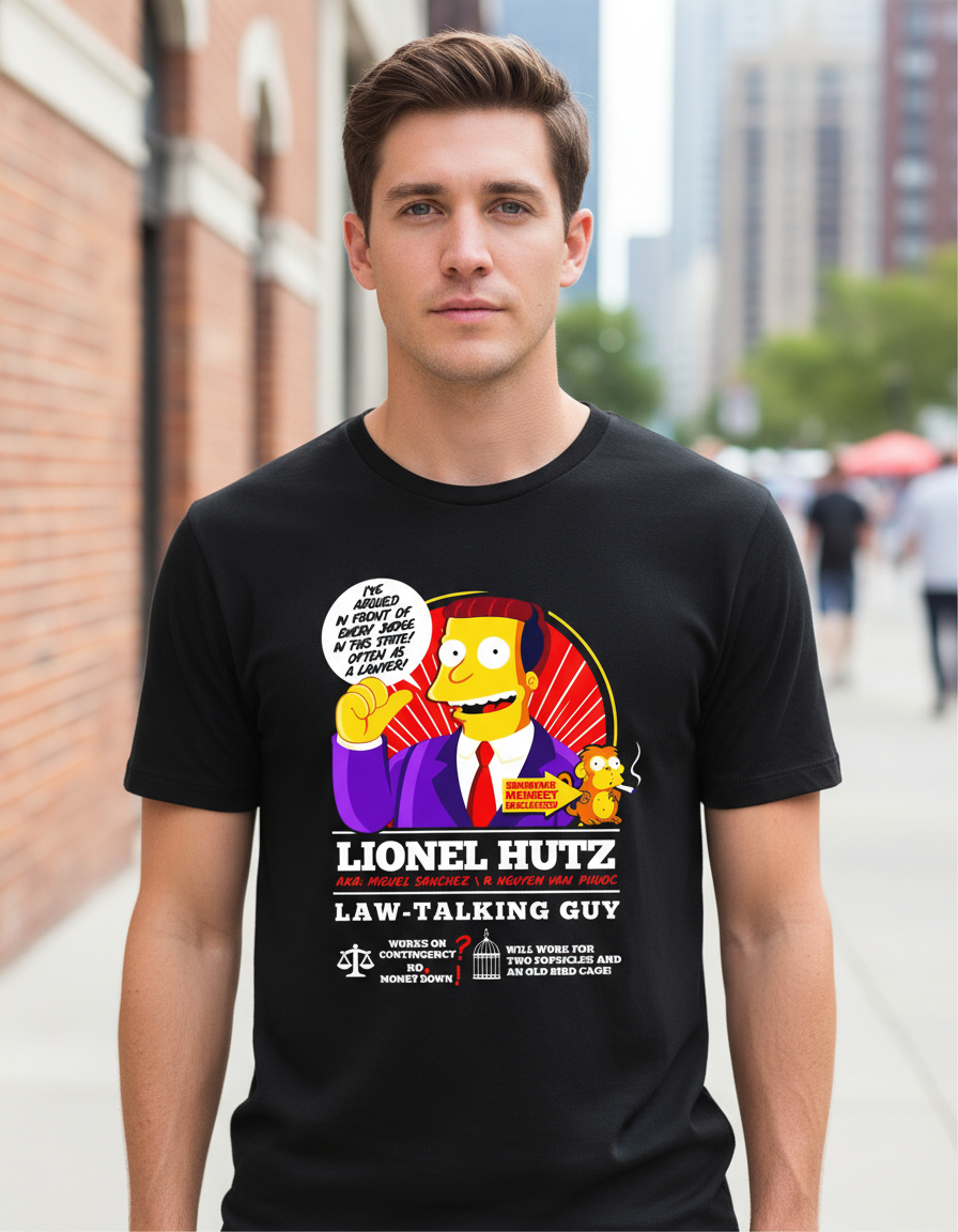 Remera: Lionel Hutz Memoestampados