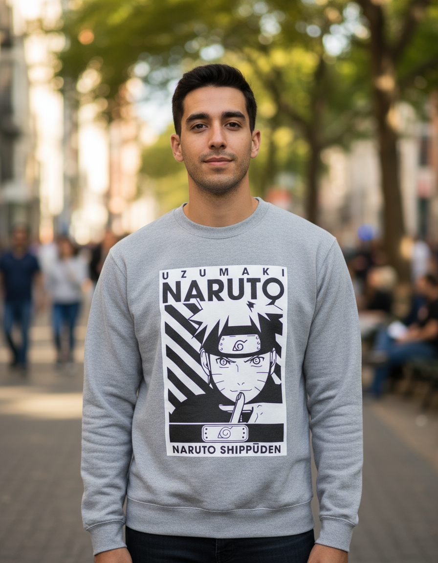 Buzo Uzumaki Naruto 2 Memoestampados - Imagen 6