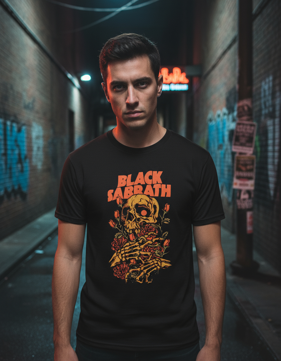 Remera: Black Sabbath Memoestampados