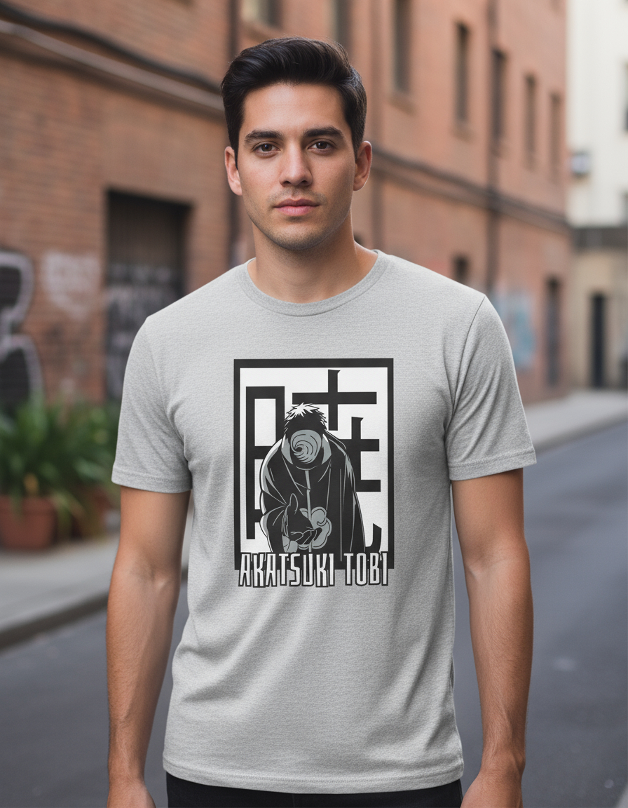 Remera: Akatsuki Tobi Naruto Memoestampados - Imagen 24