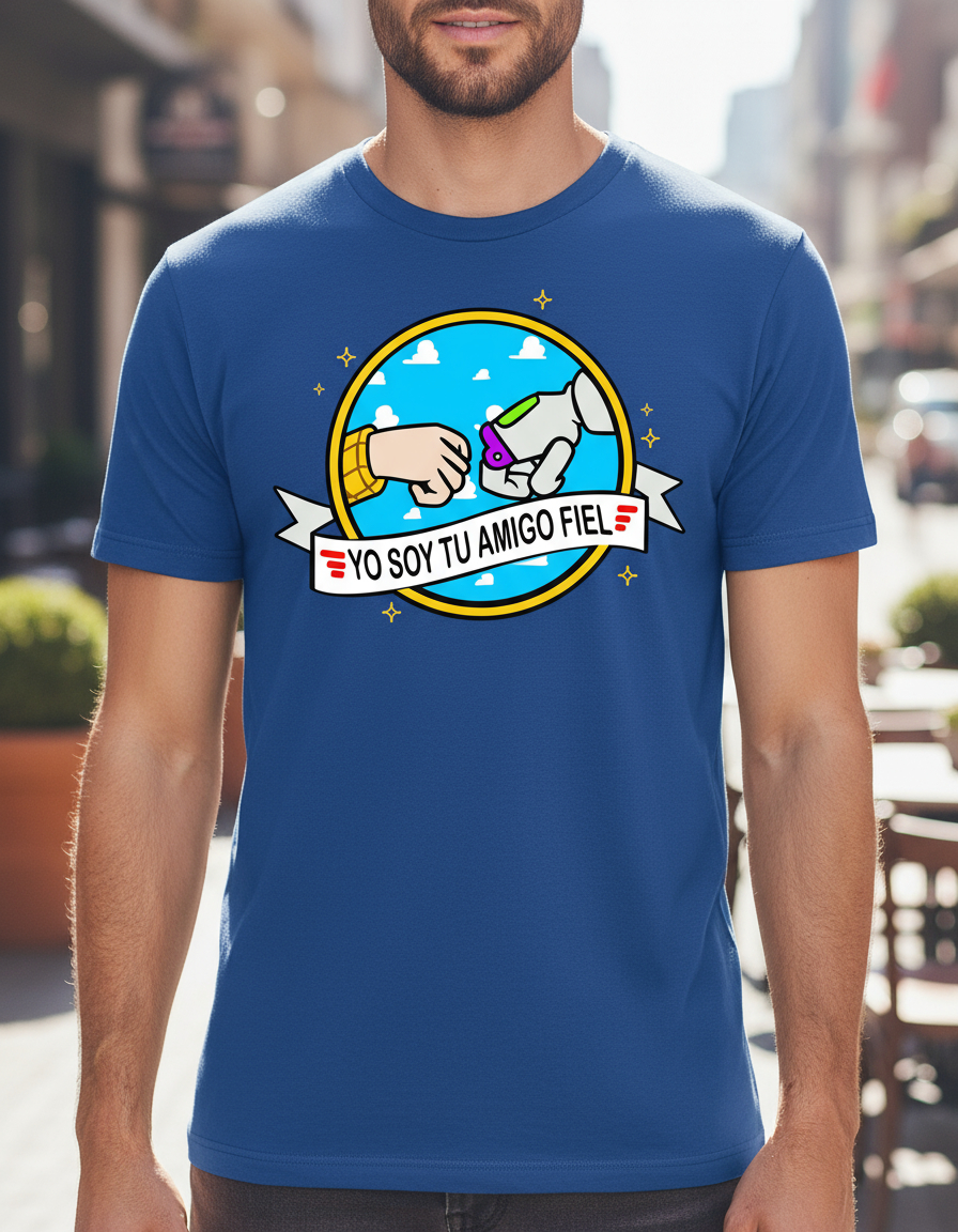 Remera: Yo Soy Tu Amigo Fiel Memoestampados - Imagen 7