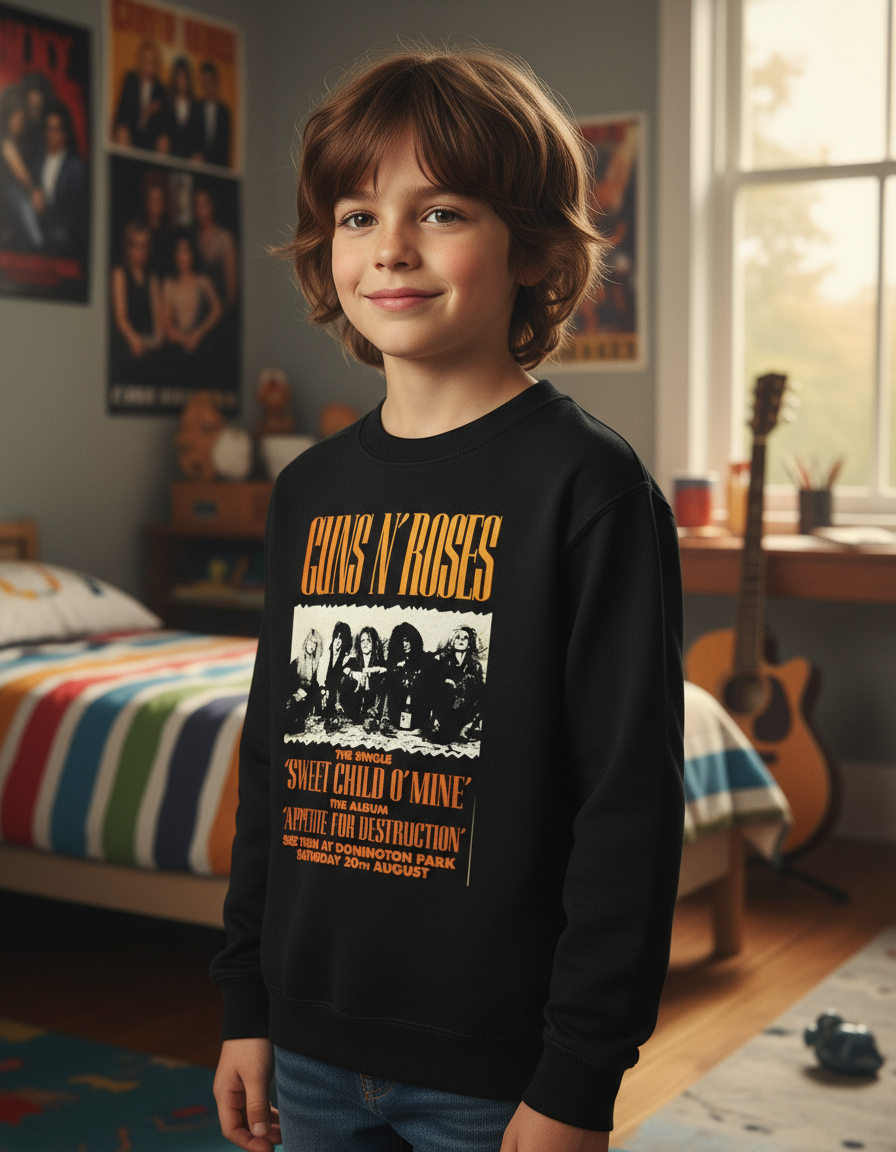 Buzo Guns Sweet Child Of Mine Memoestampados - Imagen 3