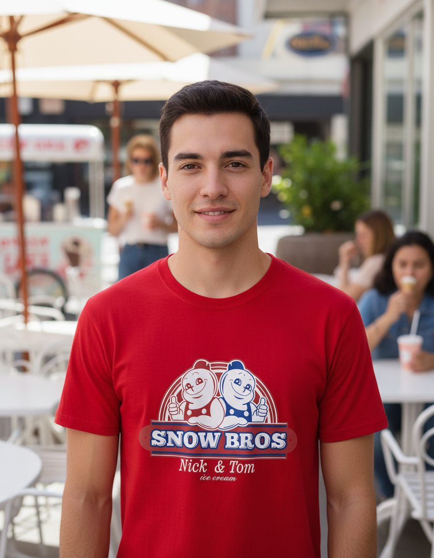 Remera: Snow Bros Memoestampados - Imagen 7