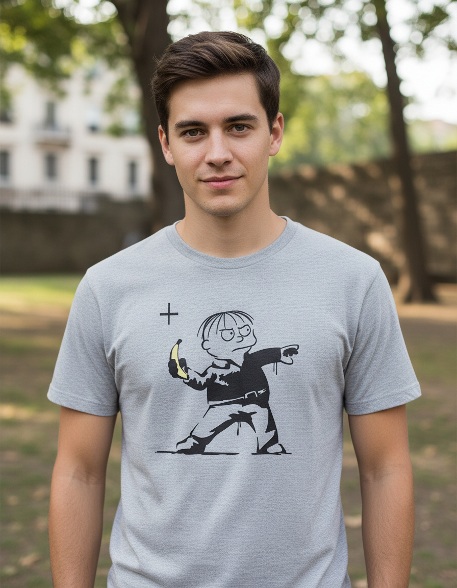 Remera Rafa Simpsons Banana - Imagen 3