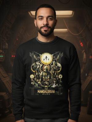 Buzo The Mandalorian Memoestampados