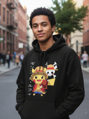 Canguro Luffy Picachu Memoestampados