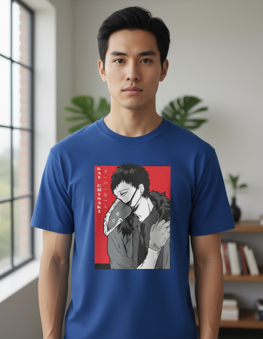 Remera: Kai Chisaki Anime Memoestampados - Imagen 3
