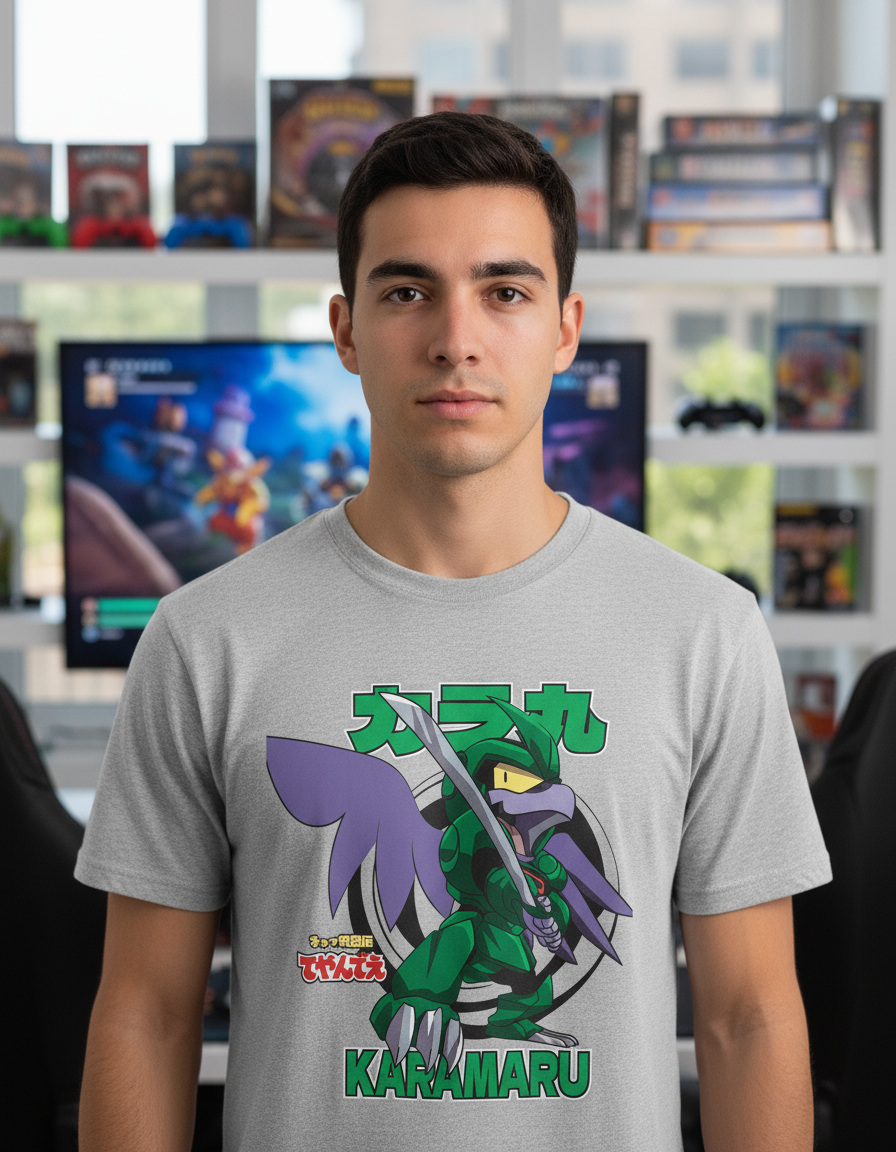 Remera: Karamaru Gatos Samurai Memoestampados - Imagen 13