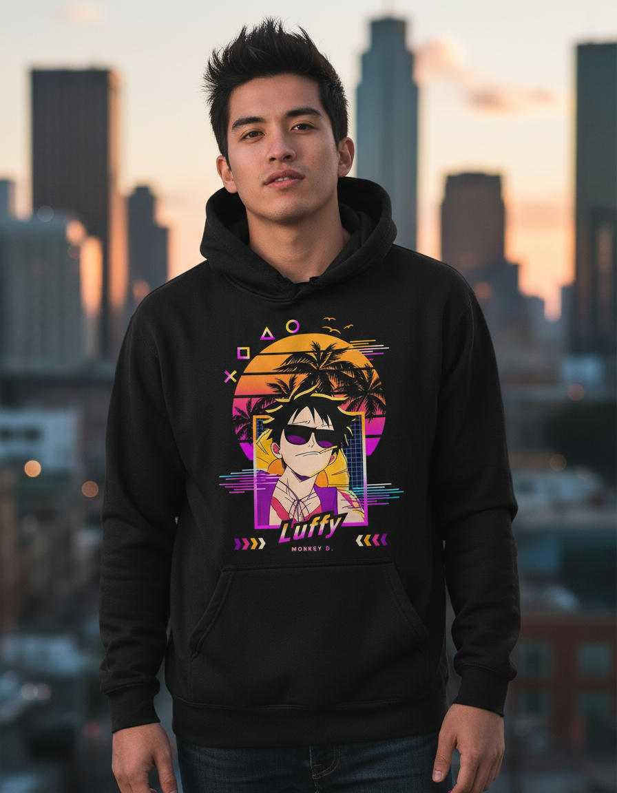 Canguro Monkey D. Luffy One Piece Memoestampados