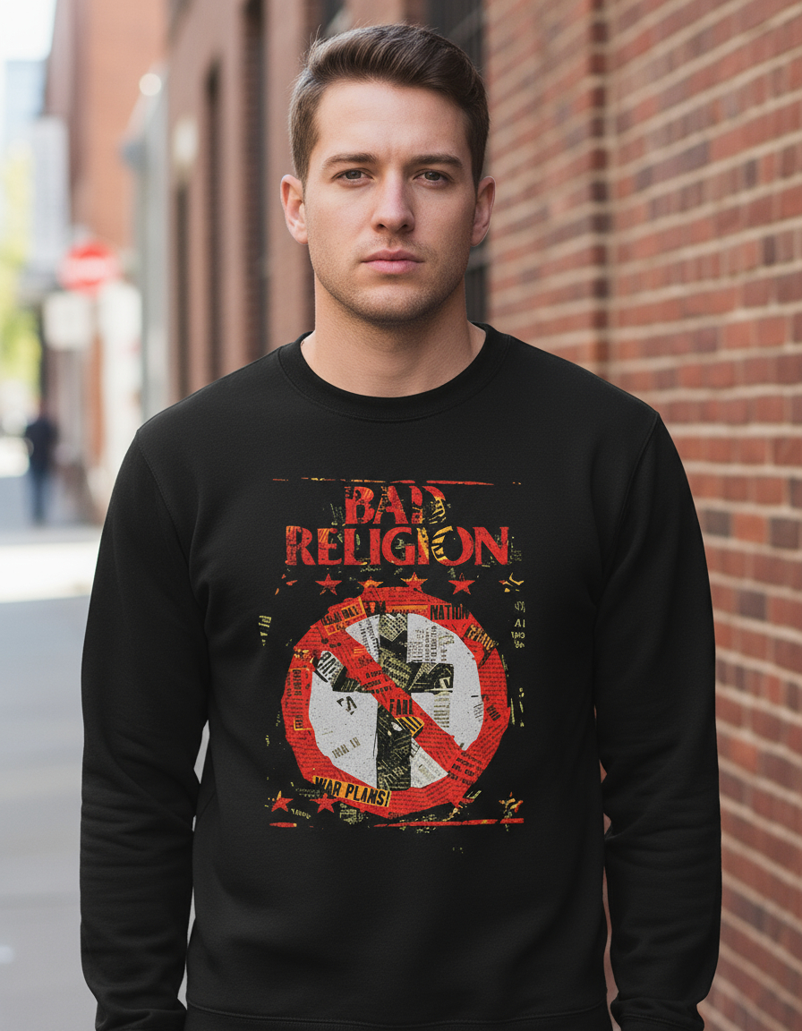 Buzo Bad Religion Memoestampados