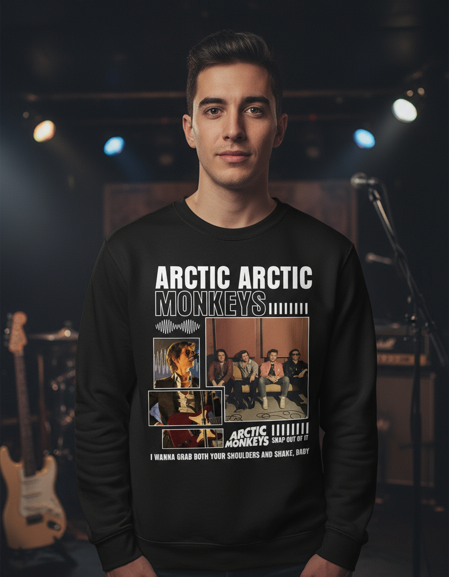 Buzo Arctic Monkeys Memoestampados