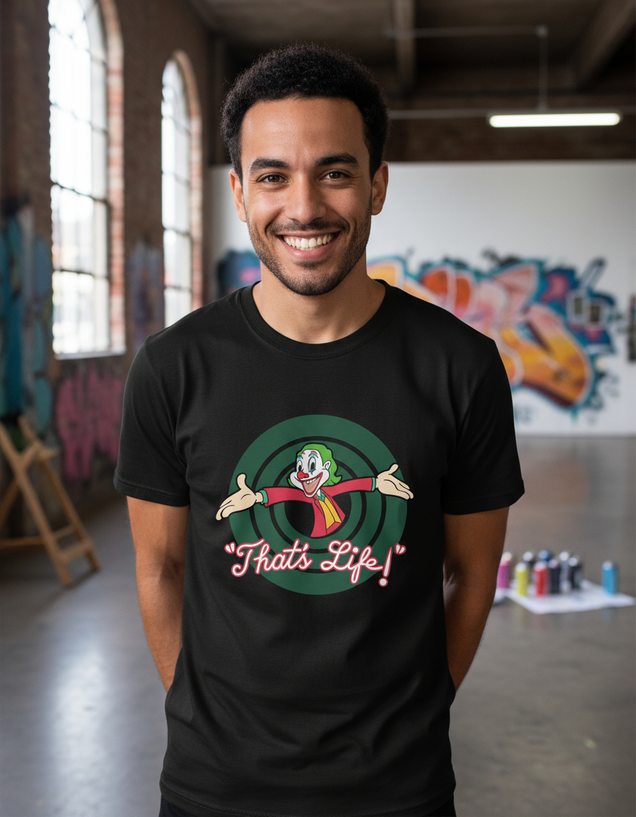 Remera: Thats Life! Joker Memoestampados