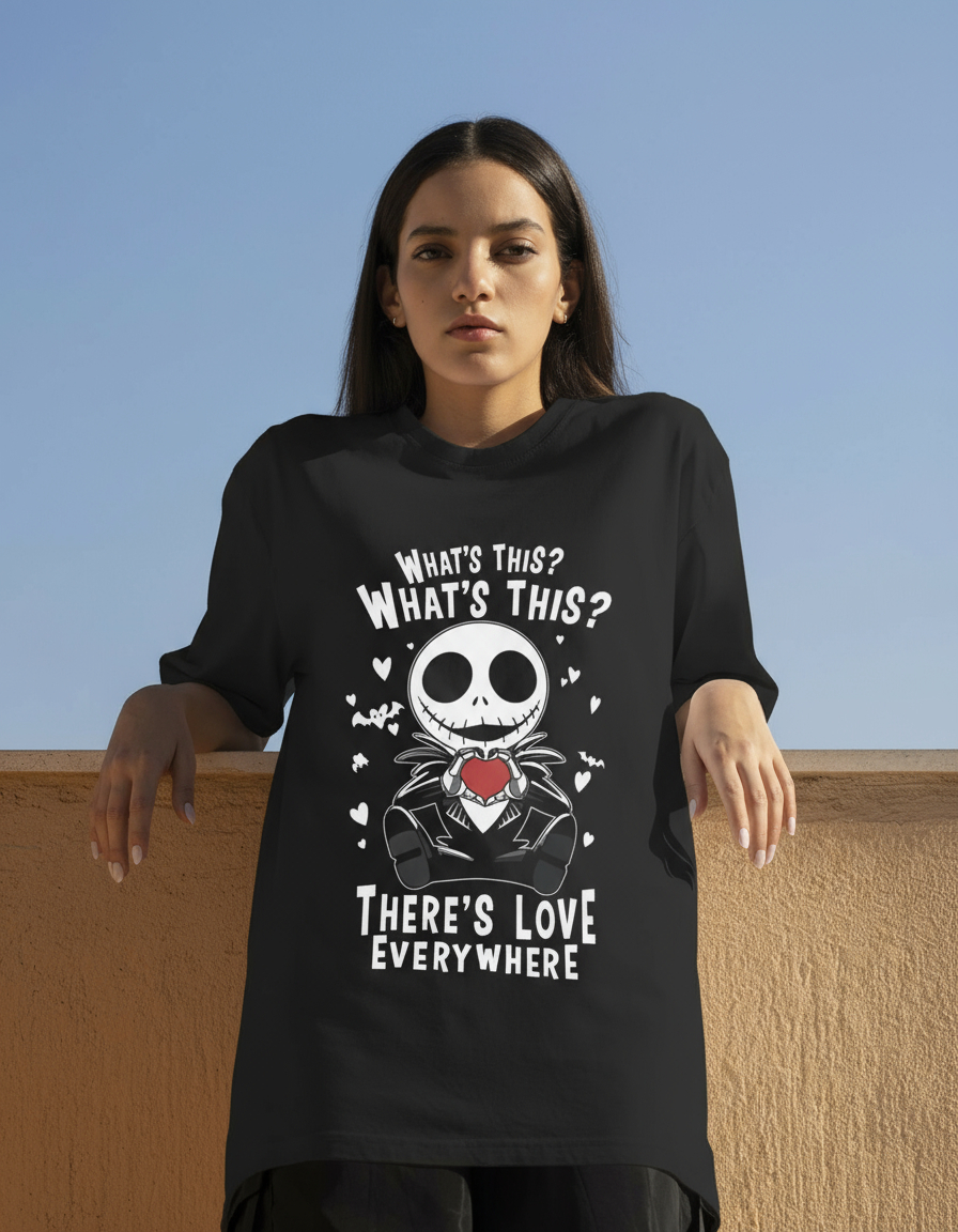 Remera Regalos San Valentin, Jack Skeleton Precio Por 2 Uni