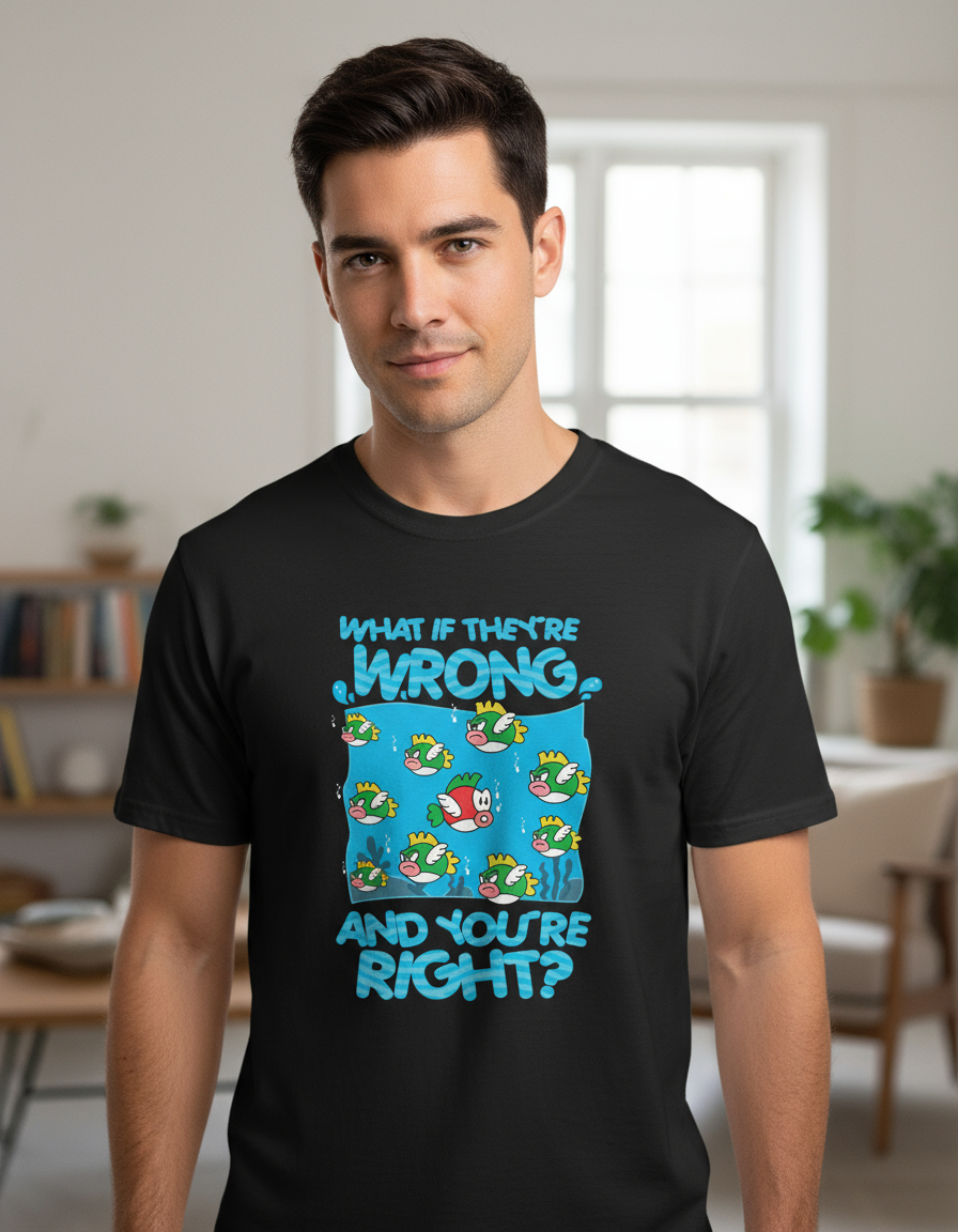Remera: What If Theyre Wrong Memoestampados