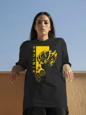 Remera: Dragon Ball Silueta 01 Memoestampados