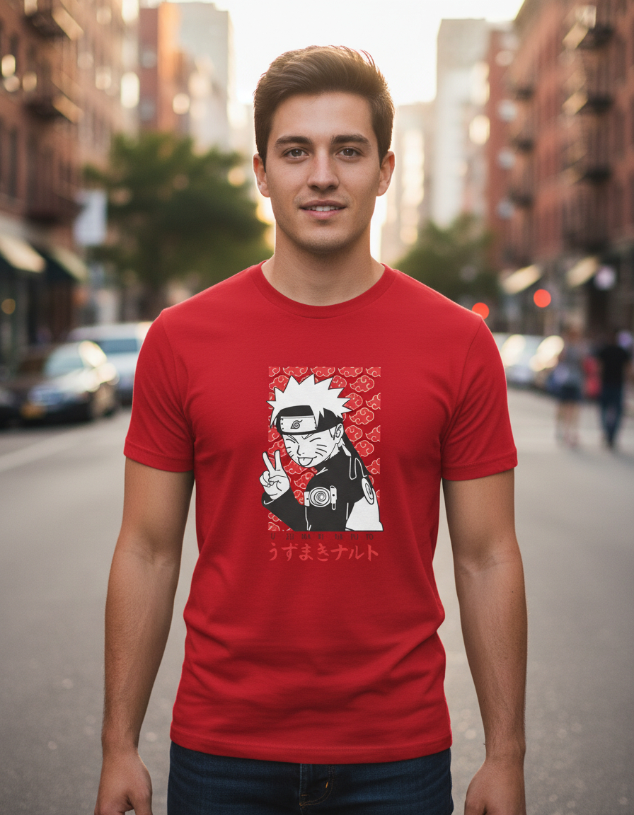 Remera: Naruto Peace Memoestampados - Imagen 9