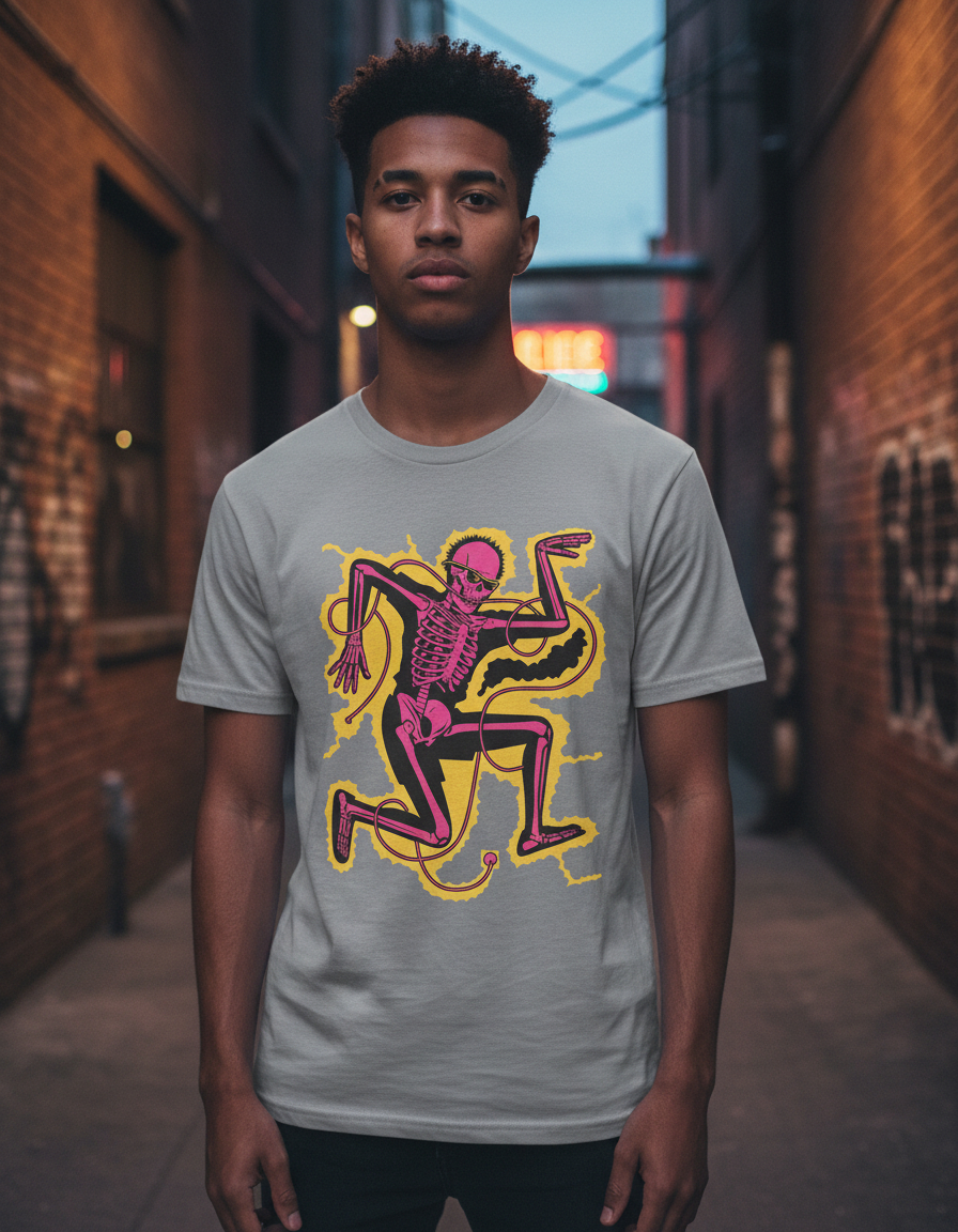 Remera: Skull Electric Memoestampados - Imagen 19