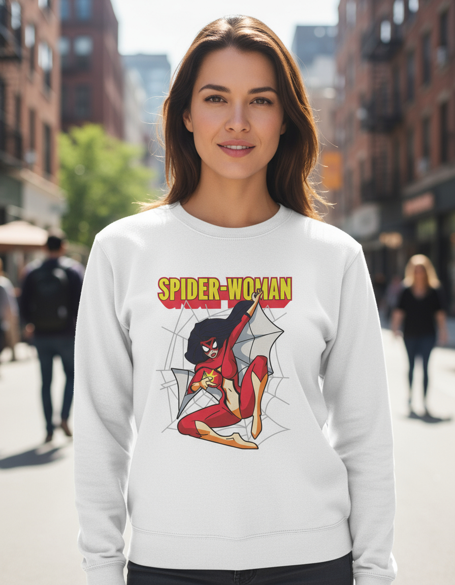 Buzo Spider Woman Memoestampados