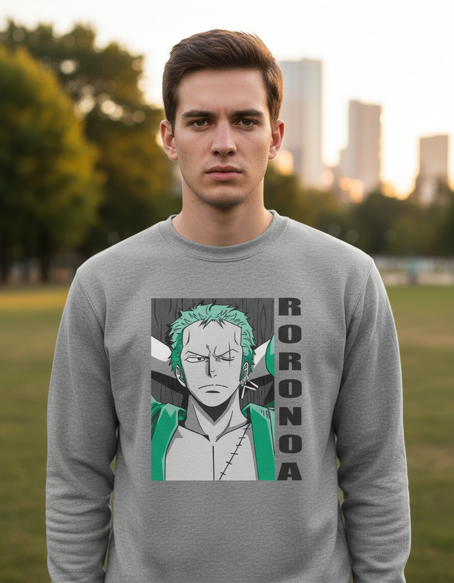 Buzo Roronoa Zooro One Piece Memoestampados - Imagen 5
