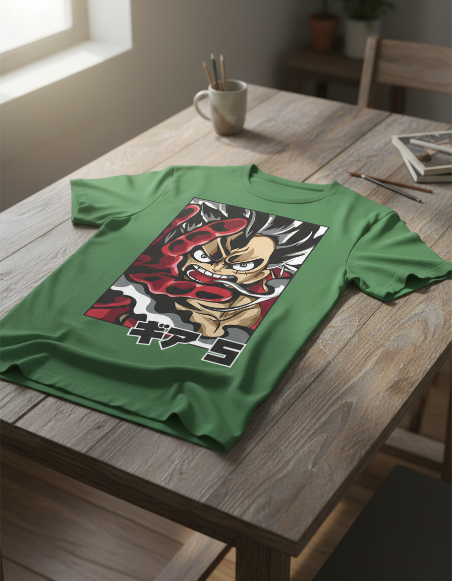 Remera: Luffy Gear 6 Memoestampados - Imagen 19
