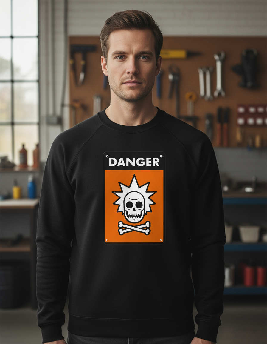 Buzo Rick Danger Memoestampados