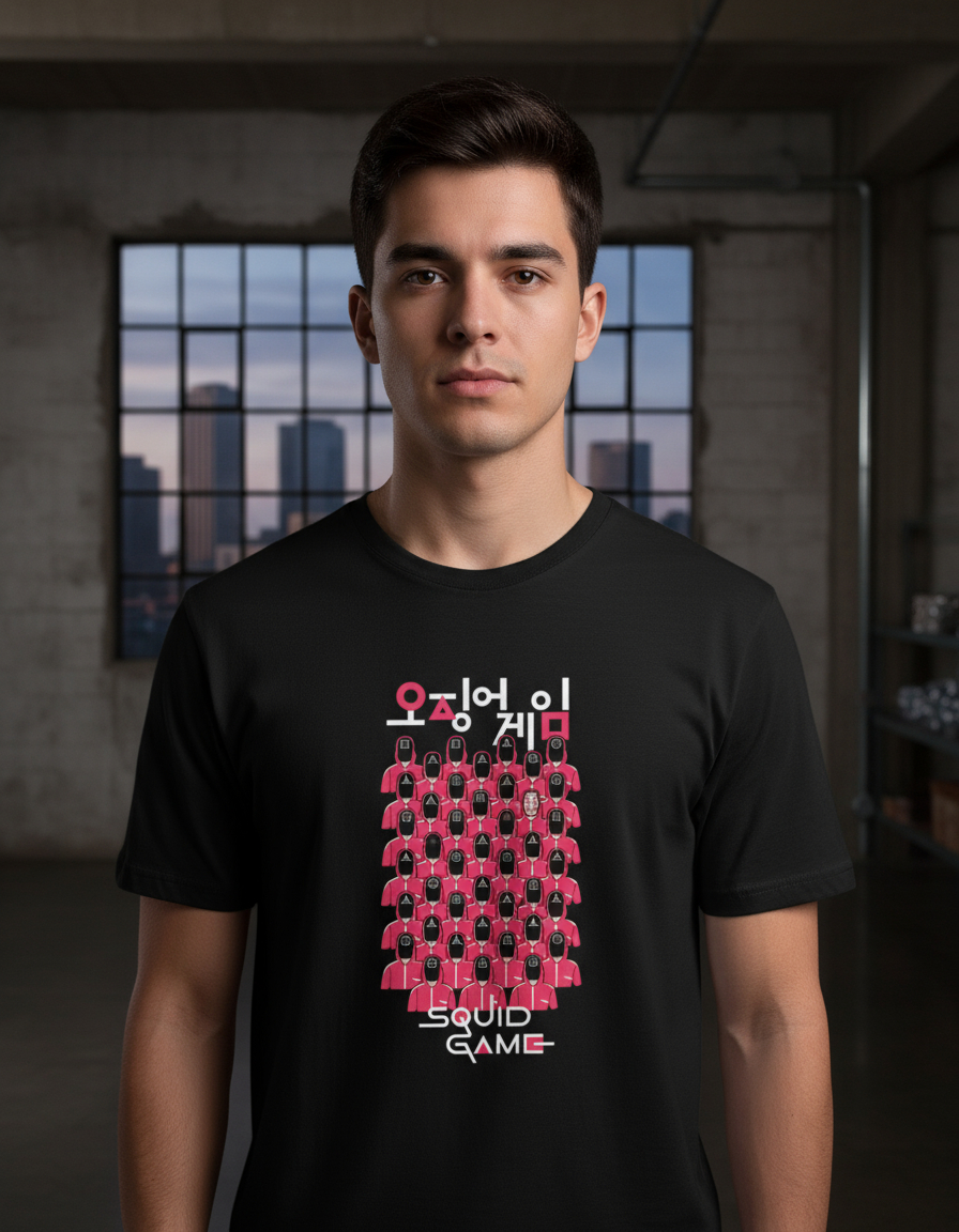 Remera: Squid Game Impostor Memoestampados