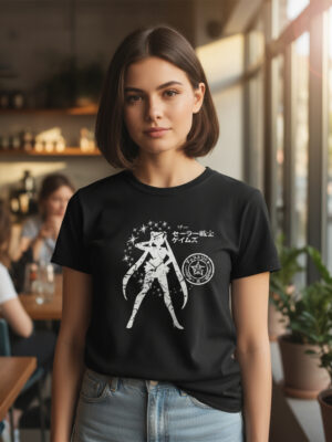 Remera: Sailor Moon Silueta Memoestampados