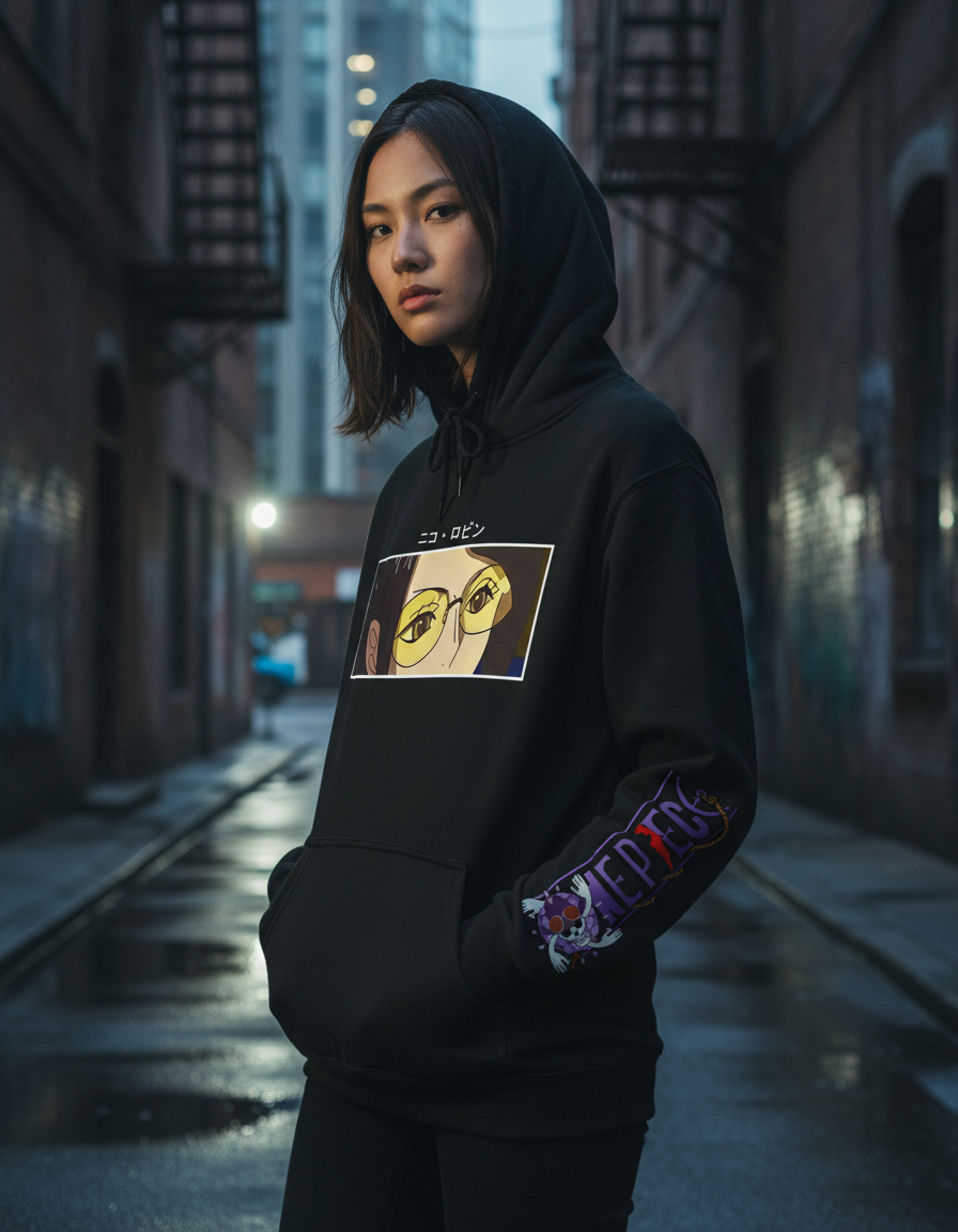 Canguro One Piece Nico Robin Memo Estampados