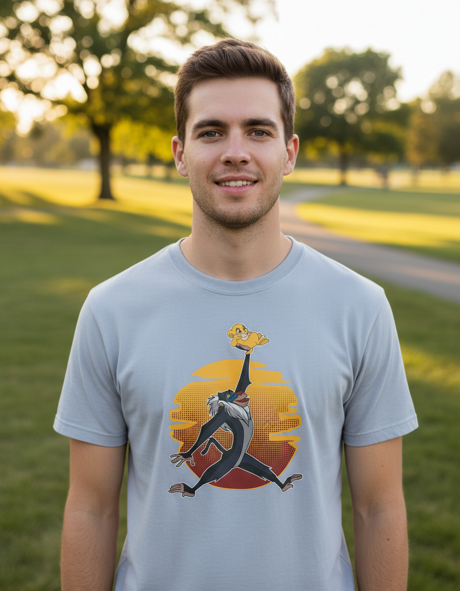 Remera: Rey Leon Rafiki Memoestampados - Imagen 10