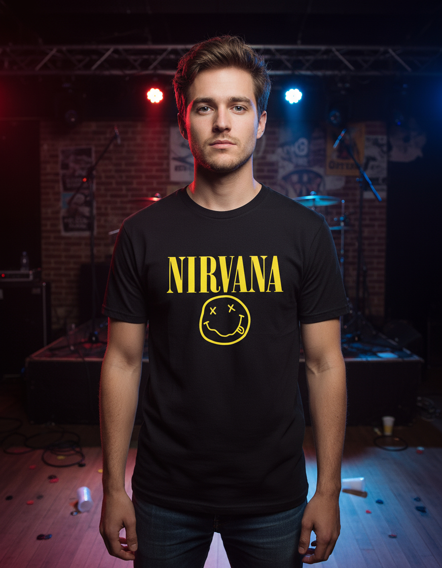 Remera: Nirvana Musica Rock Memoestampado - Imagen 3