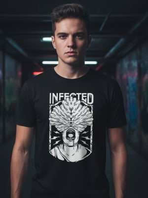 Remera: Infected Clicker Memoestampados