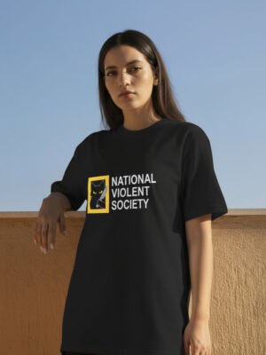 Remera: National Violent Society Memoestampados