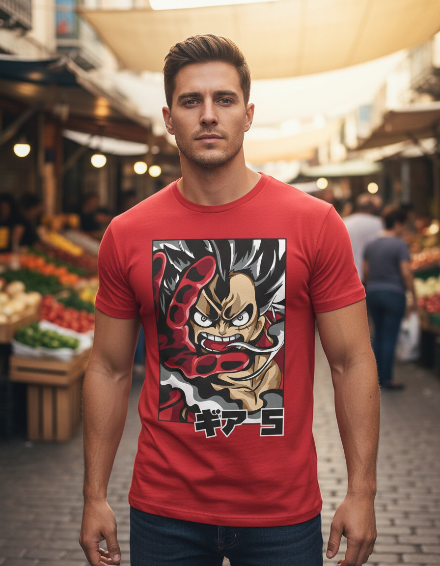 Remera: Luffy Gear 6 Memoestampados - Imagen 11