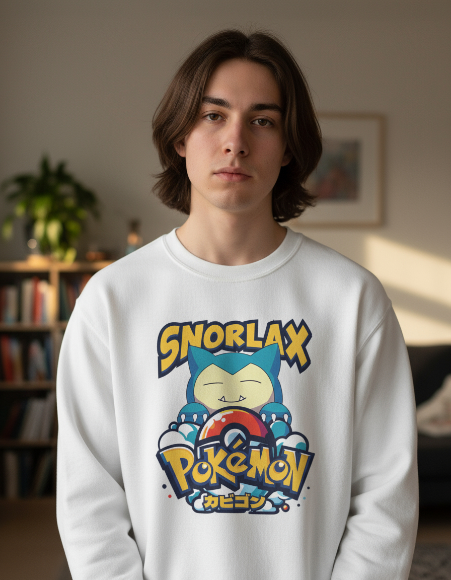 Buzo Snorlax Pokemon Memoestampados - Imagen 6