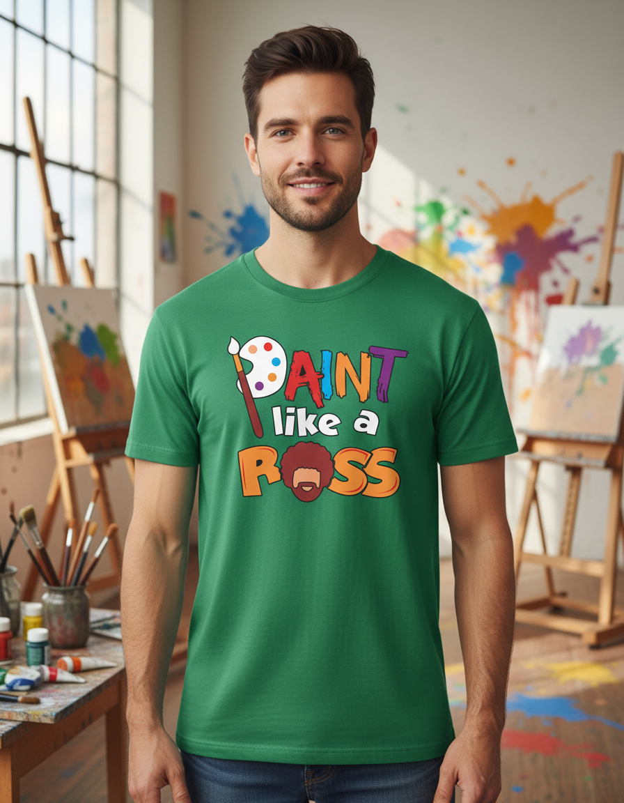 Remera: Paint Like A Ross Memoestampados - Imagen 19