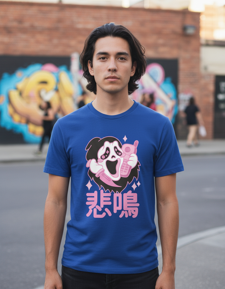 Remera: Scream Kawai Memoestampados - Imagen 8