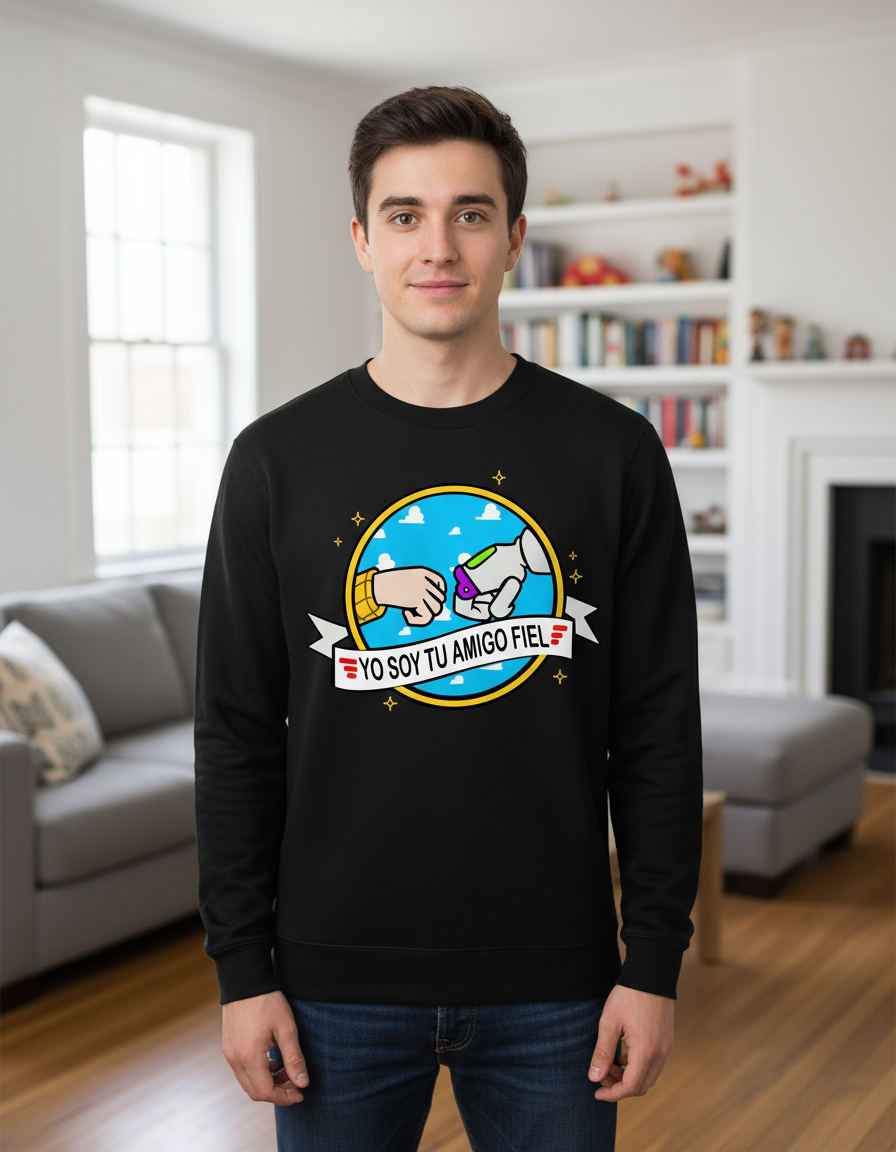 Buzo Yo Soy Tu Amigo Fiel Memoestampados - Imagen 4