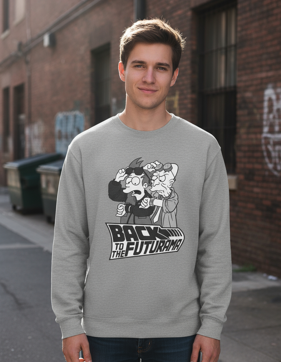 Buzo Back To The Futurama Memoestampados - Imagen 4