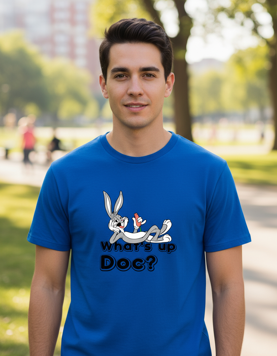 Remera: Whats Up Doc Bugs Memoestampados - Imagen 4