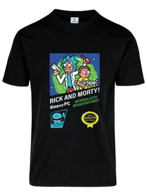 Remera: Pixel Rick Y Morty Memoestampados
