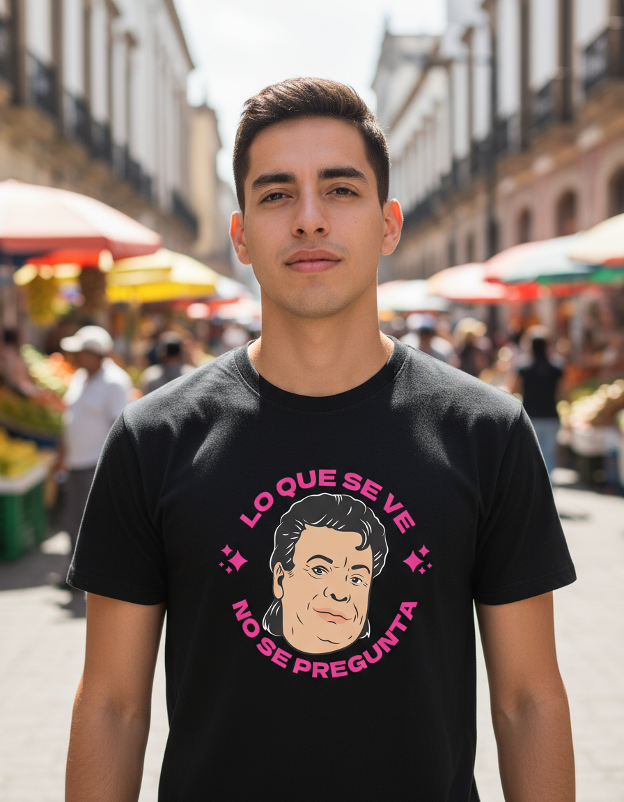 Remera: Lo Que Se Ve No Se Pregunta Memoestampados