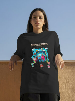 Remera: Minecraft Pelicula Memoestampados