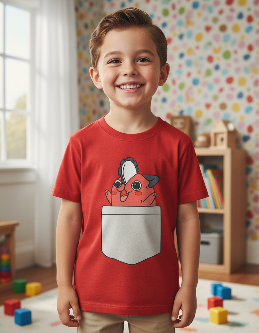 Remera: Pochita De Bolsillo Memoestampados - Imagen 9